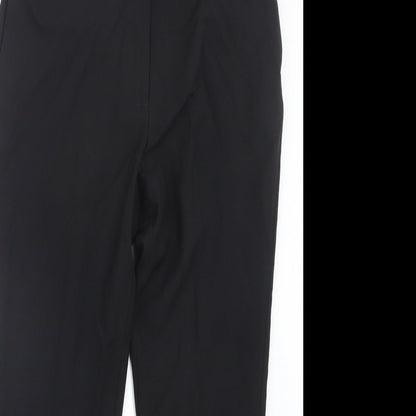 Womens UK Size 10 Bonmarché Regular Fit  Black Trousers
