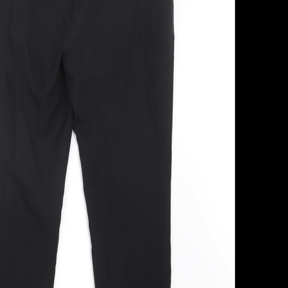 Womens UK Size 10 Bonmarché Regular Fit  Black Trousers