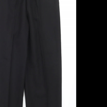 Womens UK Size 10 BM Regular Fit  Black Trousers