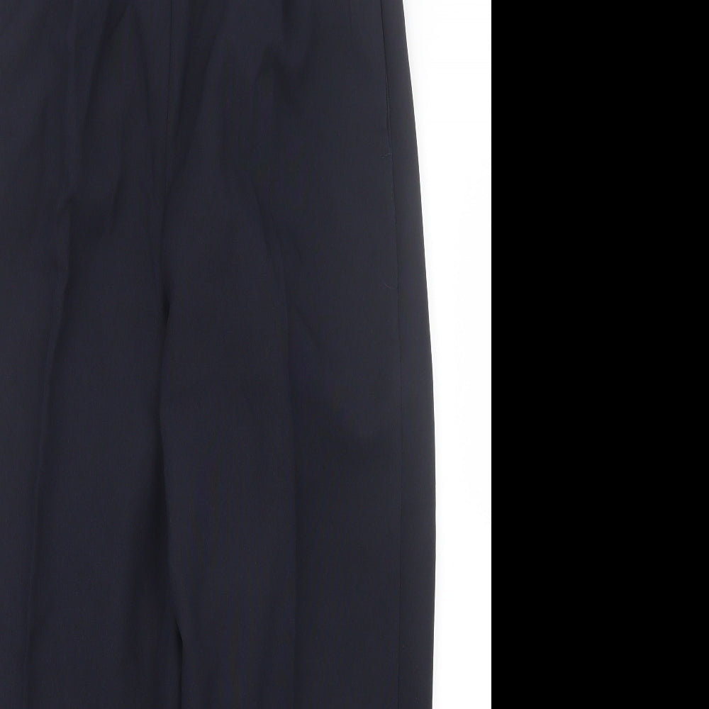 Womens UK Size 10 BM Regular Fit  Blue Trousers