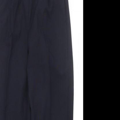 Womens UK Size 10 BM Regular Fit  Blue Trousers