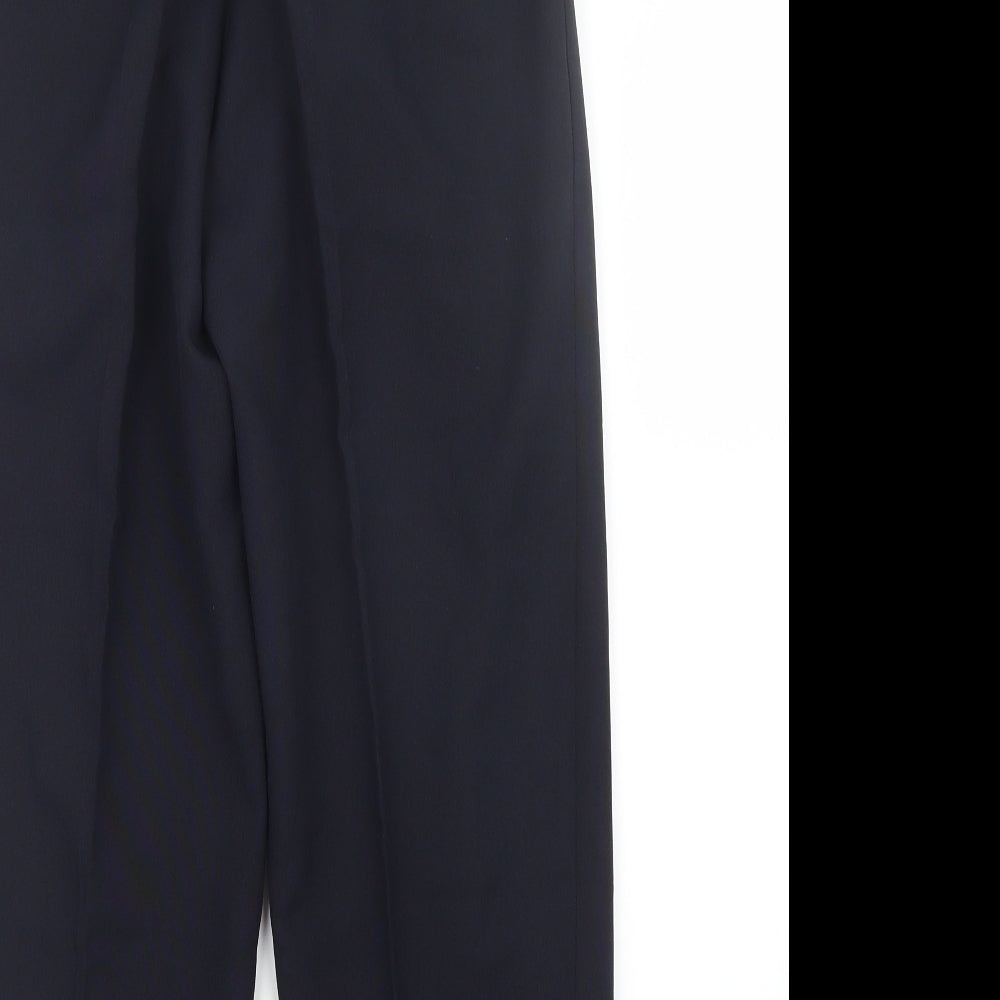 Womens UK Size 10 BM Regular Fit  Blue Trousers