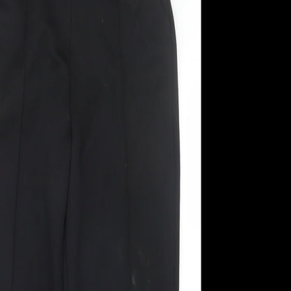 Womens UK Size 12 BM Regular Fit  Black Trousers