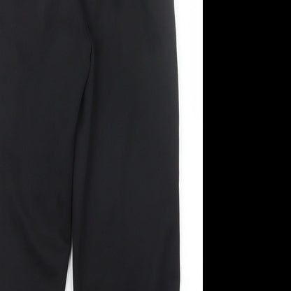 Womens UK Size 12 BM Regular Fit  Black Trousers