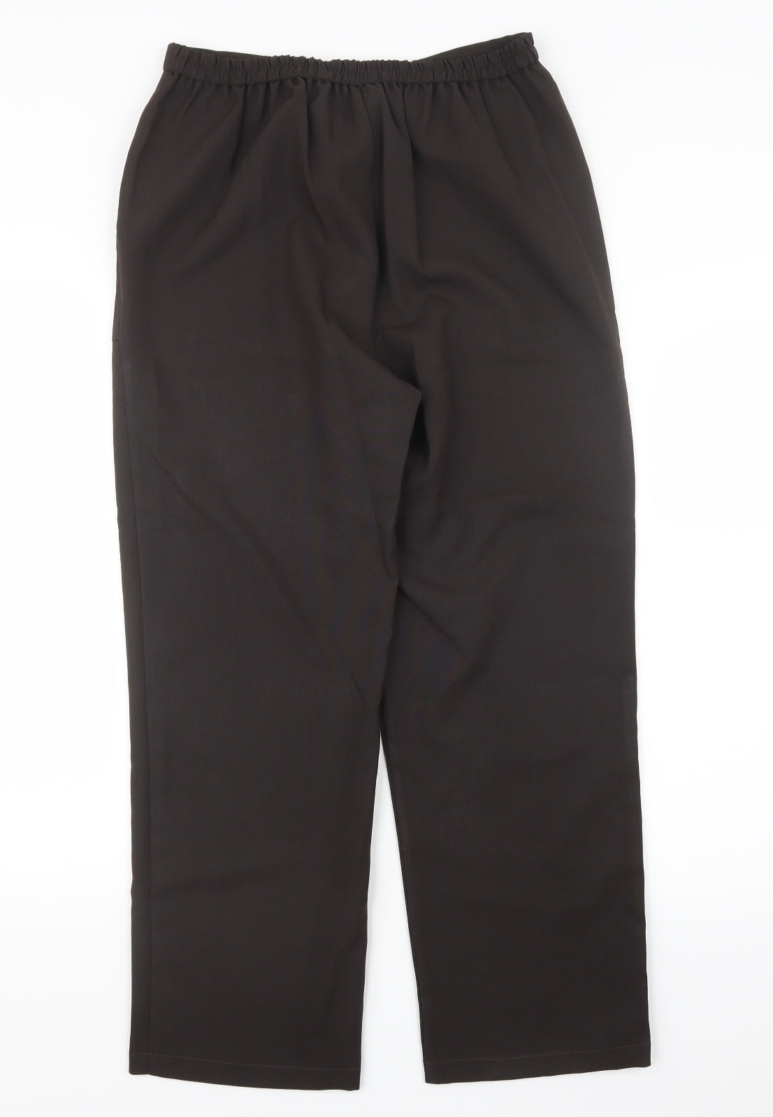 Womens UK Size 12 Classics Regular Fit  Brown Trousers