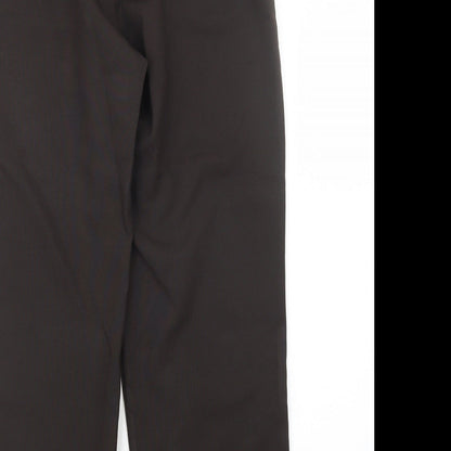 Womens UK Size 12 Classics Regular Fit  Brown Trousers