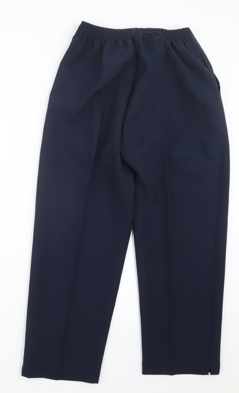 Womens UK Size 12 Preworn Regular Fit  Blue Trousers