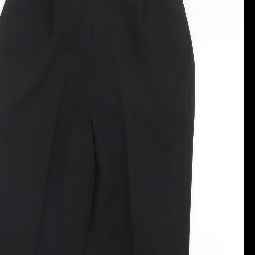 Bm Collection Womens Black   Trousers  Size 12 L24 in
