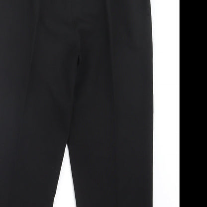 Bm Collection Womens Black   Trousers  Size 12 L24 in