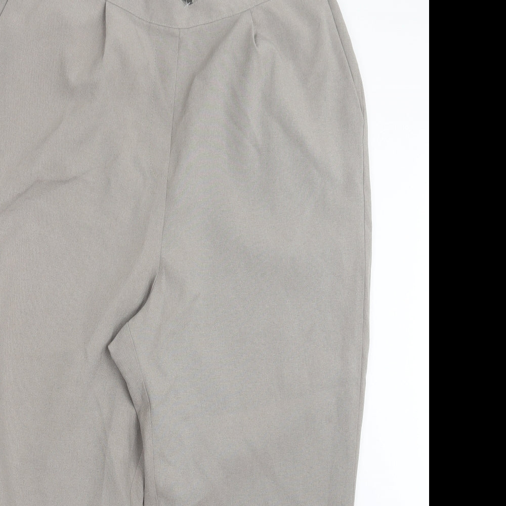 Womens UK Size 18 Bonmarché Regular Fit  Grey Trousers