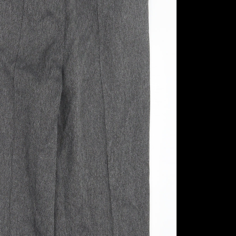Womens UK Size 14 Marks and Spencer Regular Fit  Grey Trousers