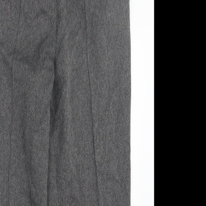 Womens UK Size 14 Marks and Spencer Regular Fit  Grey Trousers