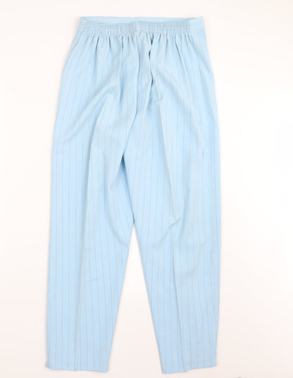 Womens UK Size 18 Preworn Regular Fit  Blue Trousers