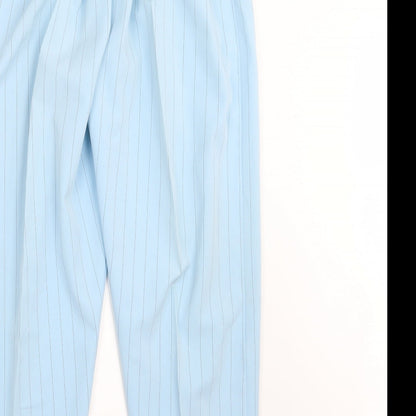 Womens UK Size 18 Preworn Regular Fit  Blue Trousers