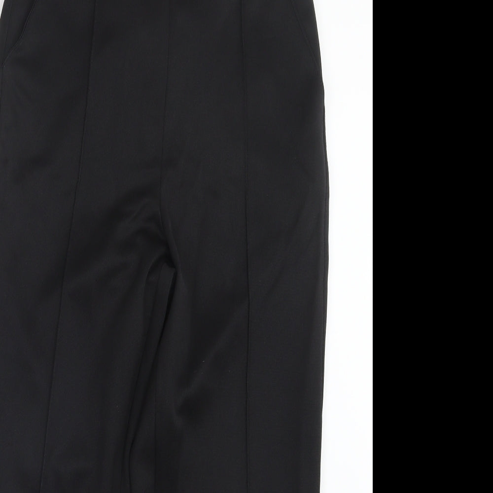 Bm Collection Womens Black    Trousers Size 10 L24 in