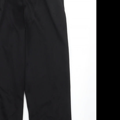 Bm Collection Womens Black    Trousers Size 10 L24 in