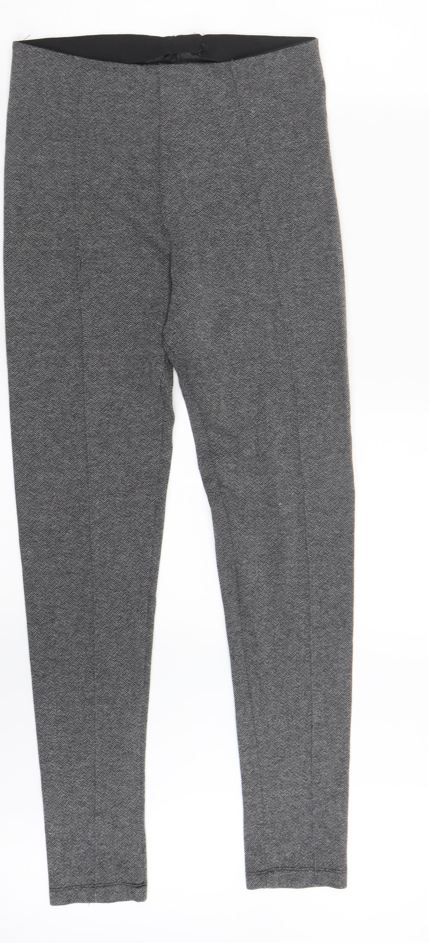 Womens UK Size 26 in Preworn Regular Fit  Grey Trousers