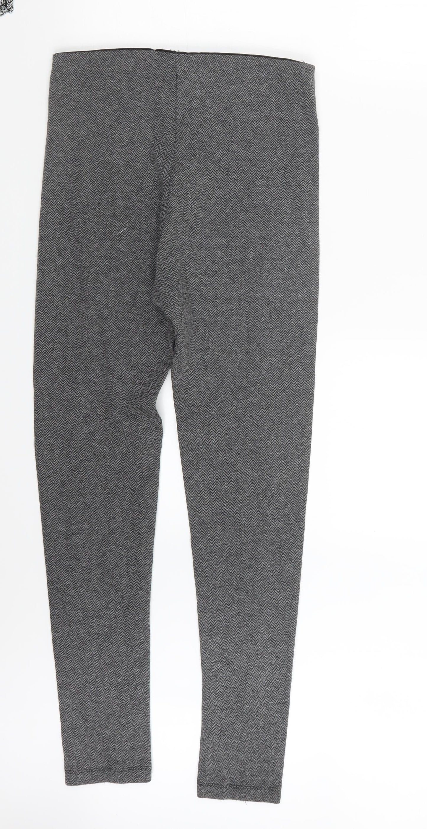 Womens UK Size 26 in Preworn Regular Fit  Grey Trousers
