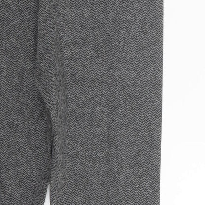 Womens UK Size 26 in Preworn Regular Fit  Grey Trousers