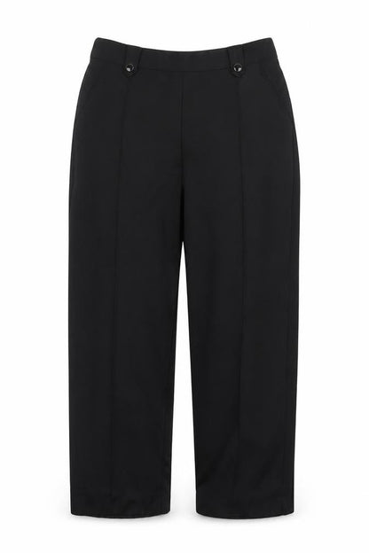 Bonmarché Womens Black Trousers Size 12 L24 in