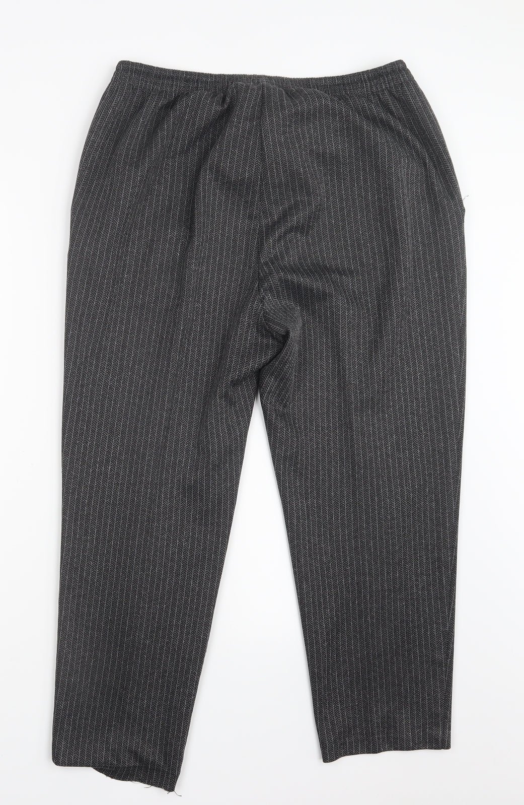 Womens UK Size 18 Marks and Spencer Regular Fit  Grey Trousers