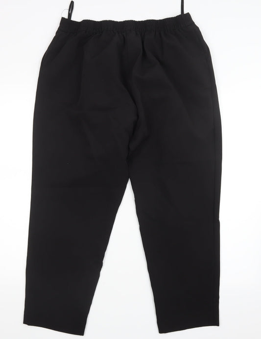 New Look Womens Black   Trousers  Size 16 L26 in