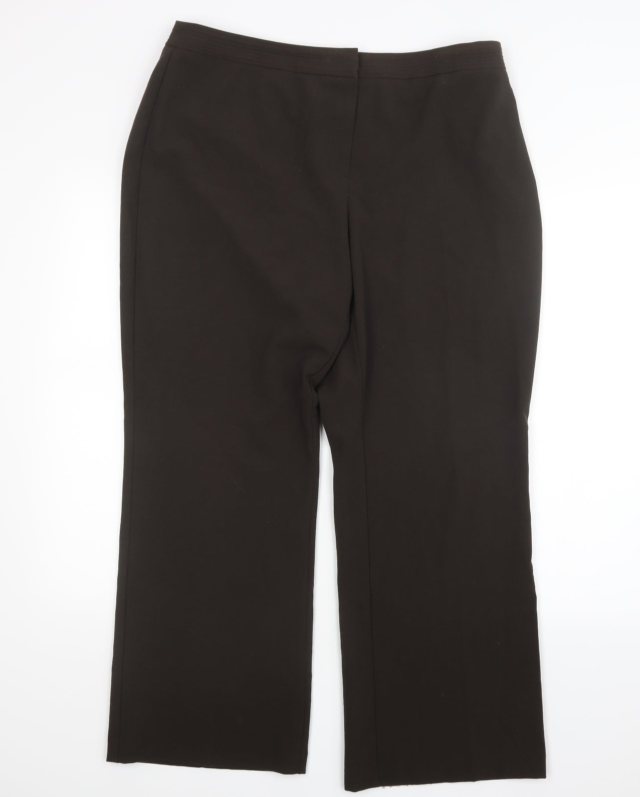 Womens UK Size 36 in Preworn Regular Fit  Brown Trousers