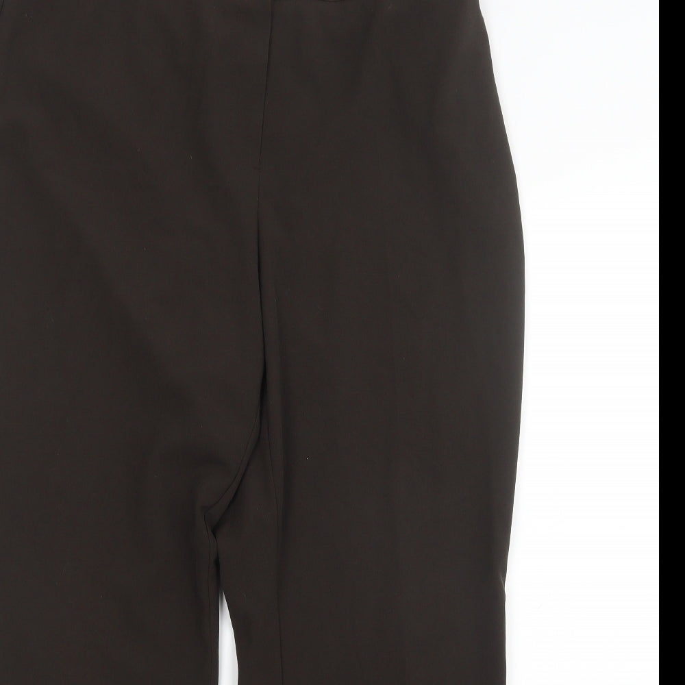 Womens UK Size 36 in Preworn Regular Fit  Brown Trousers