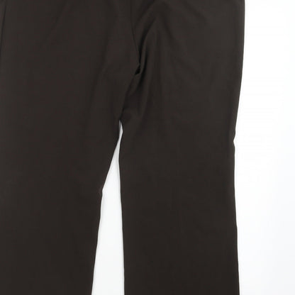 Womens UK Size 36 in Preworn Regular Fit  Brown Trousers