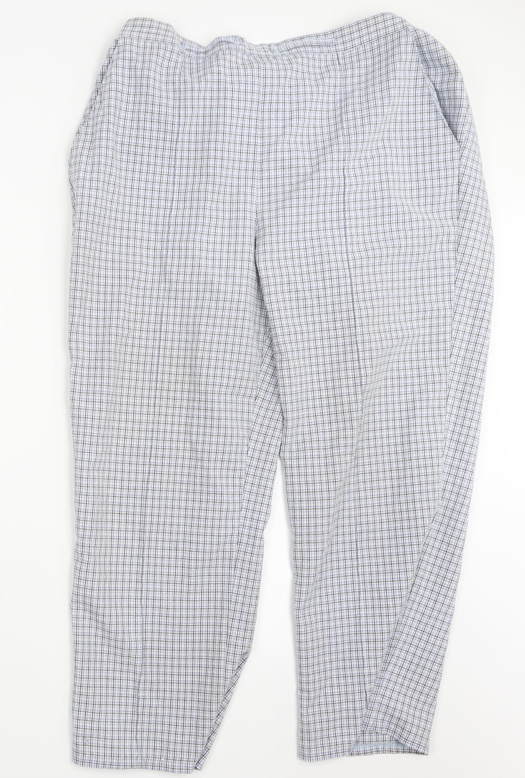 Womens UK Size 18 Sarah Hamilton Regular Fit  Blue Trousers