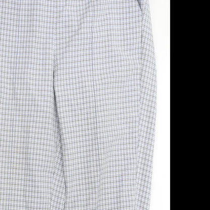 Womens UK Size 18 Sarah Hamilton Regular Fit  Blue Trousers