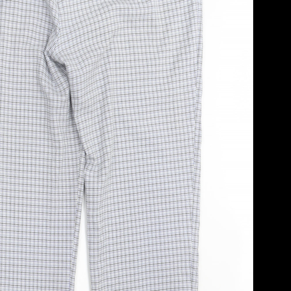 Womens UK Size 18 Sarah Hamilton Regular Fit  Blue Trousers