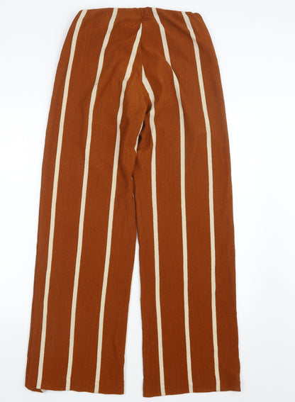 Womens UK Size 26 in Preworn Regular Fit  Brown Trousers