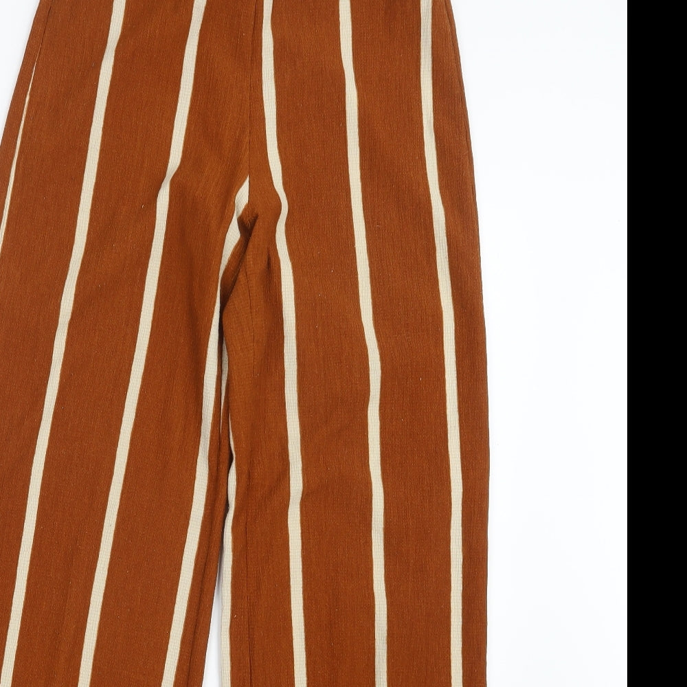 Womens UK Size 26 in Preworn Regular Fit  Brown Trousers