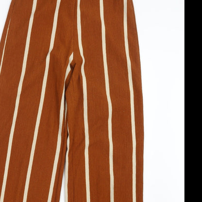 Womens UK Size 26 in Preworn Regular Fit  Brown Trousers