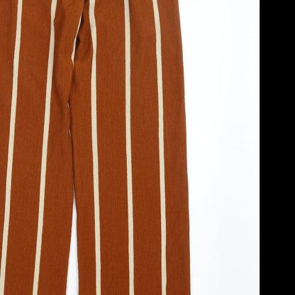 Womens UK Size 26 in Preworn Regular Fit  Brown Trousers