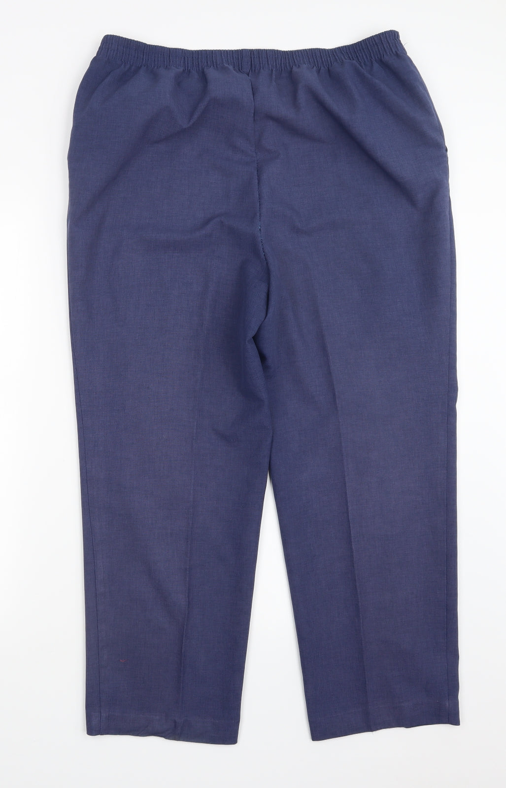 Womens UK Size 34 in Preworn Regular Fit  Blue Trousers