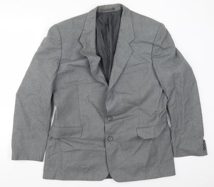 Mens UK Size 42 Preworn Regular Grey Suit Jacket