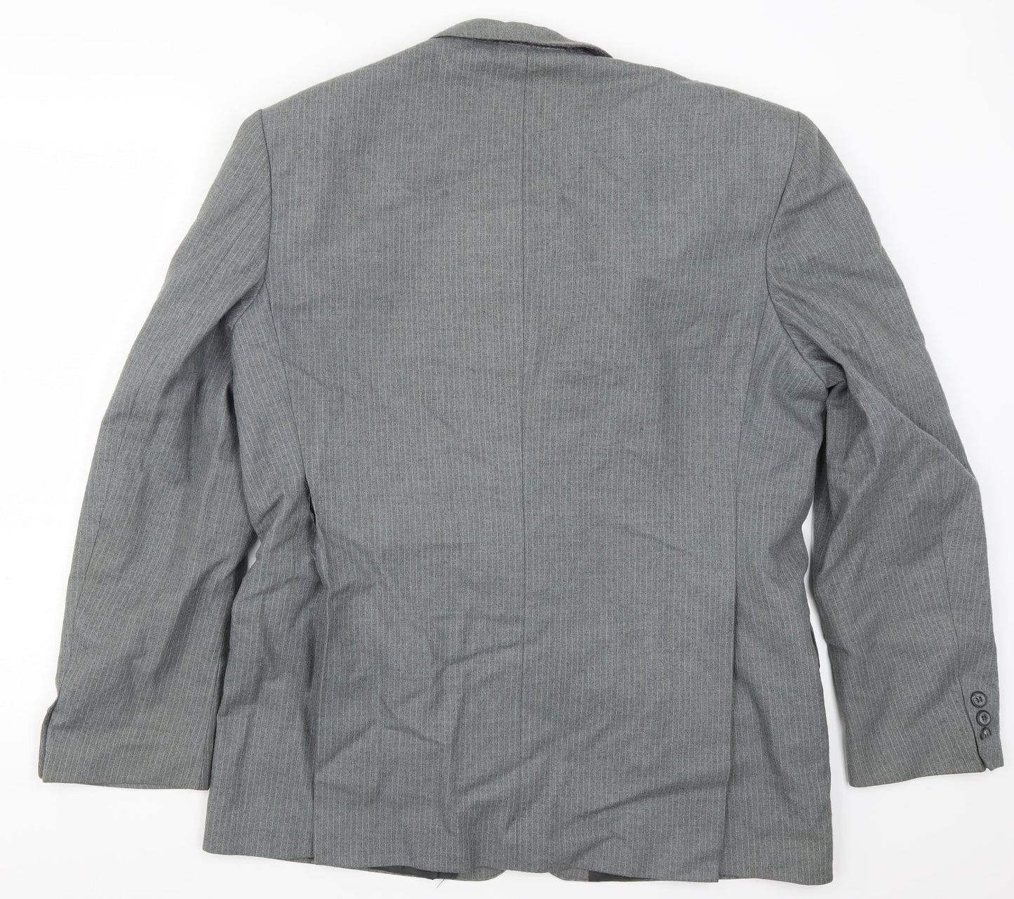Mens UK Size 42 Preworn Regular Grey Suit Jacket