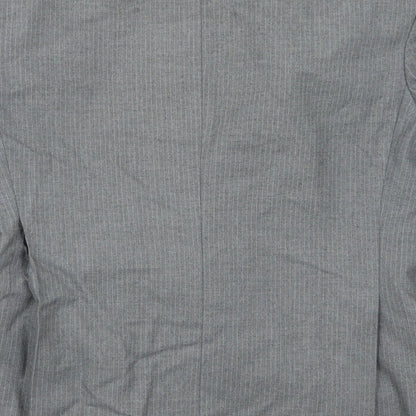 Mens UK Size 42 Preworn Regular Grey Suit Jacket