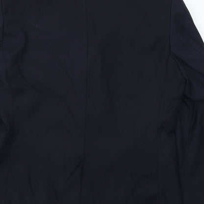 Mens UK Size 38 Greenwoods Regular Blue Suit Jacket