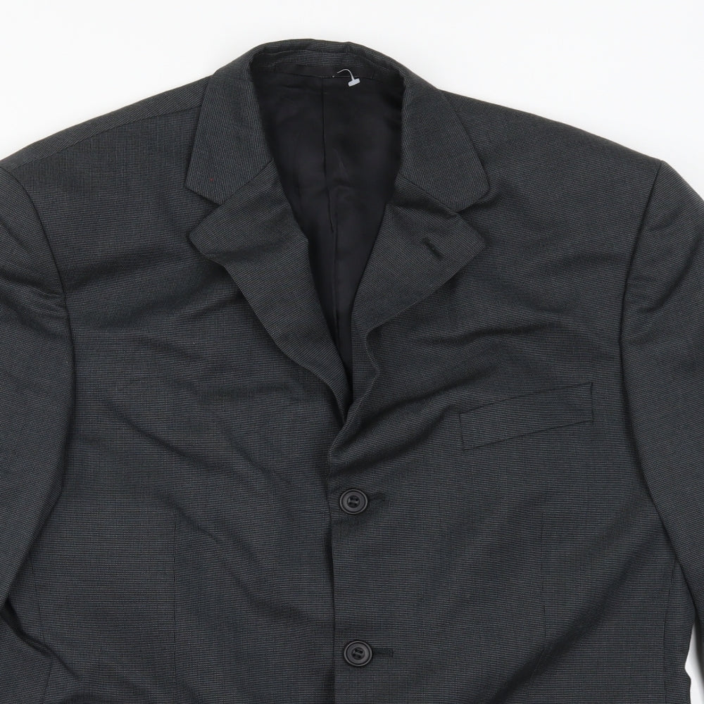 Mens UK Size 38 Scott & Taylor Regular Grey Suit Jacket
