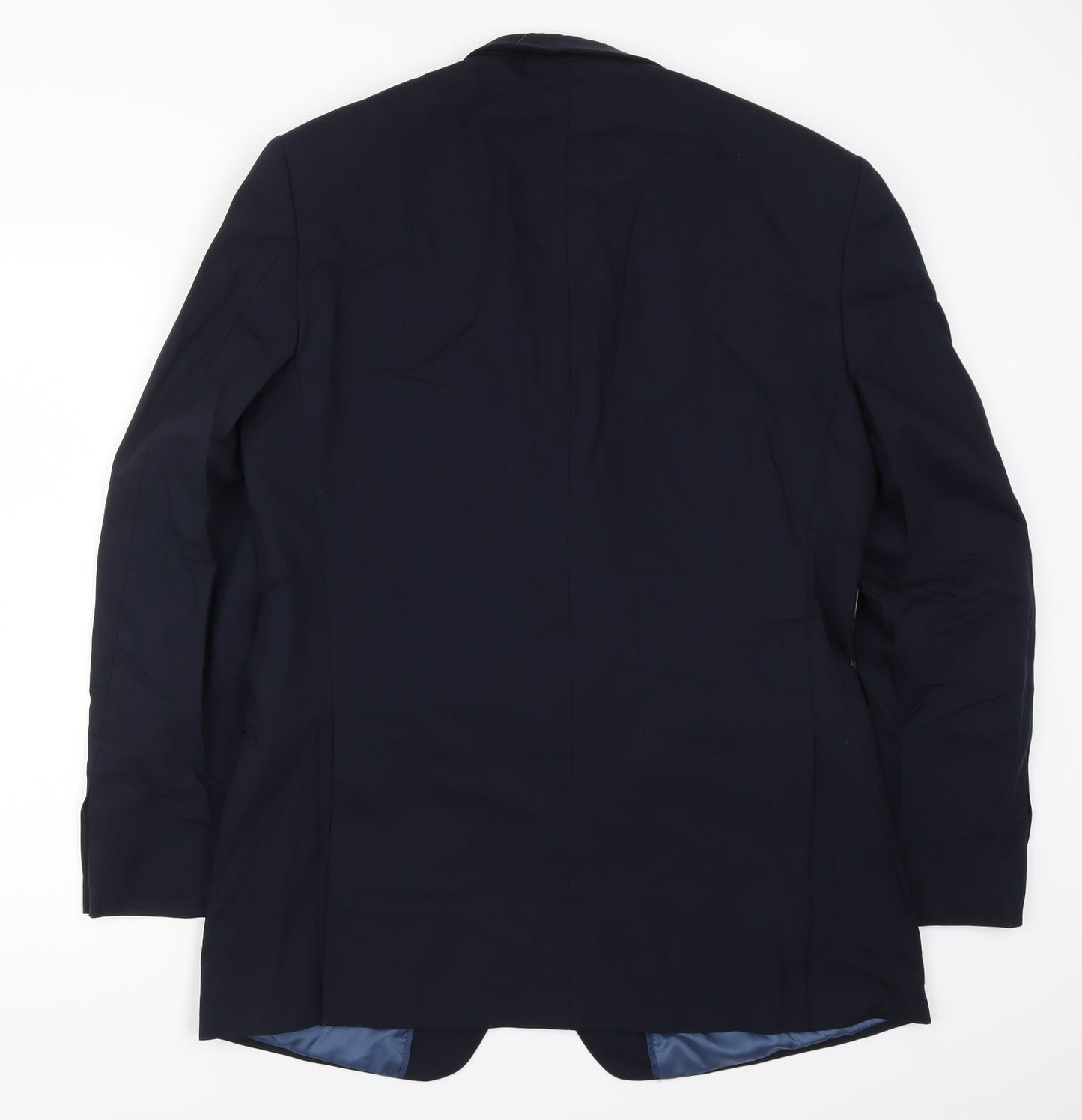 Mens UK Size 42 Marks and Spencer Regular Blue Suit Jacket
