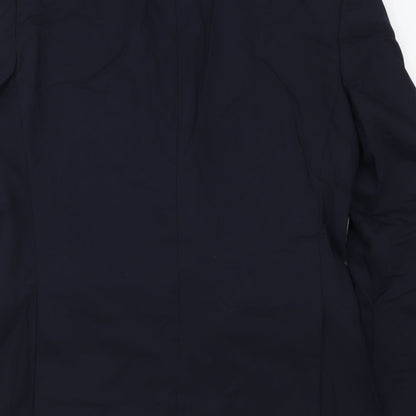 Mens UK Size 42 Marks and Spencer Regular Blue Suit Jacket