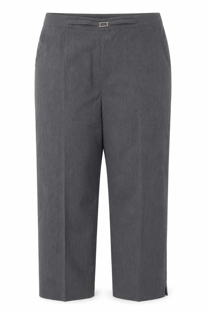 Womens UK Size 16 Preworn Regular Fit  Grey Trousers