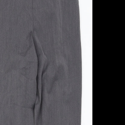Womens UK Size 16 Preworn Regular Fit  Grey Trousers