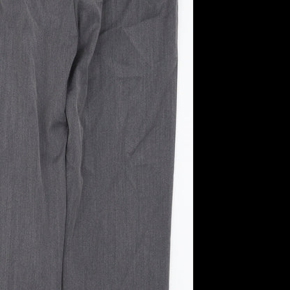 Womens UK Size 16 Preworn Regular Fit  Grey Trousers