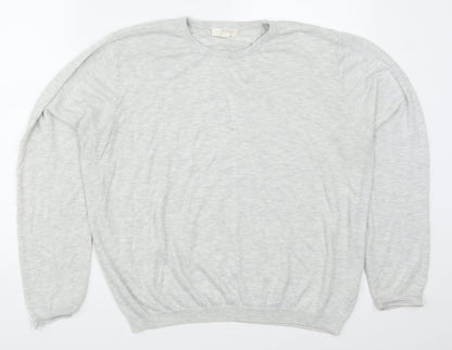 H&M Mens Grey   Pullover Jumper Size XL