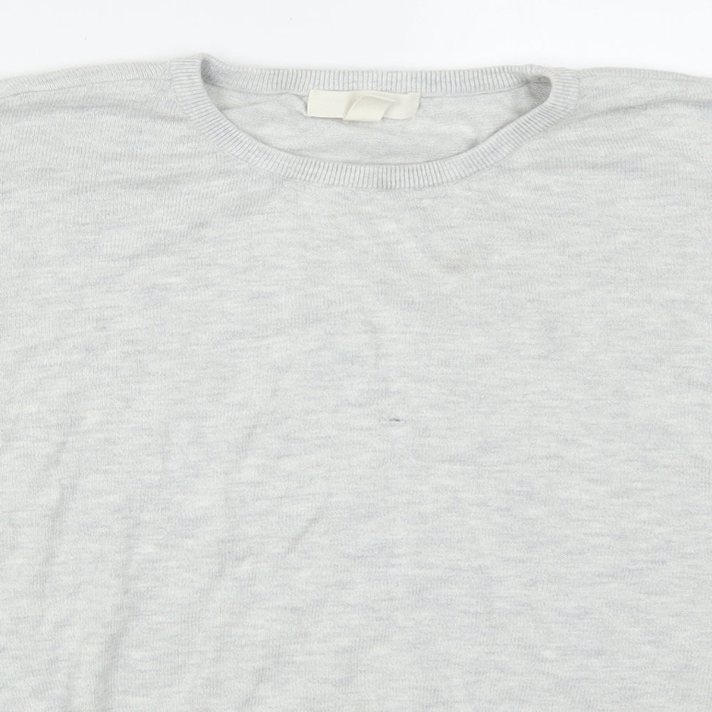 H&M Mens Grey   Pullover Jumper Size XL