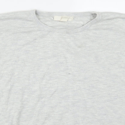 H&M Mens Grey   Pullover Jumper Size XL